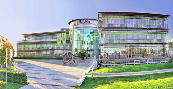Administrativní budova společnosti Blickle v roce 2002