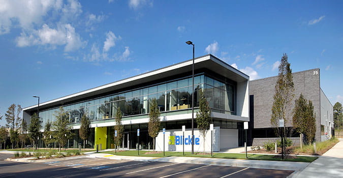Budova společnosti Blickle v USA